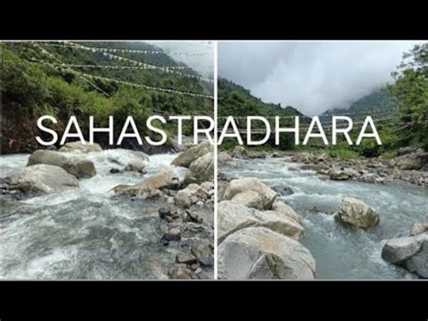 Sahastradhara during Monsoon